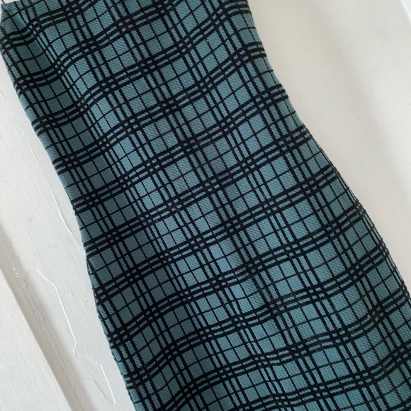 Spaghetti Strap Plaid Windsor Dress - Picture 3 of 5